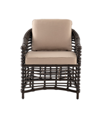 Кресло плетеное для уличных кафе и ресторанов